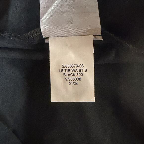 Banana Republic Cotton Shirt Long Sleeve Tie Waist Button Blouse Womens XS NWT - Picture 10 of 15